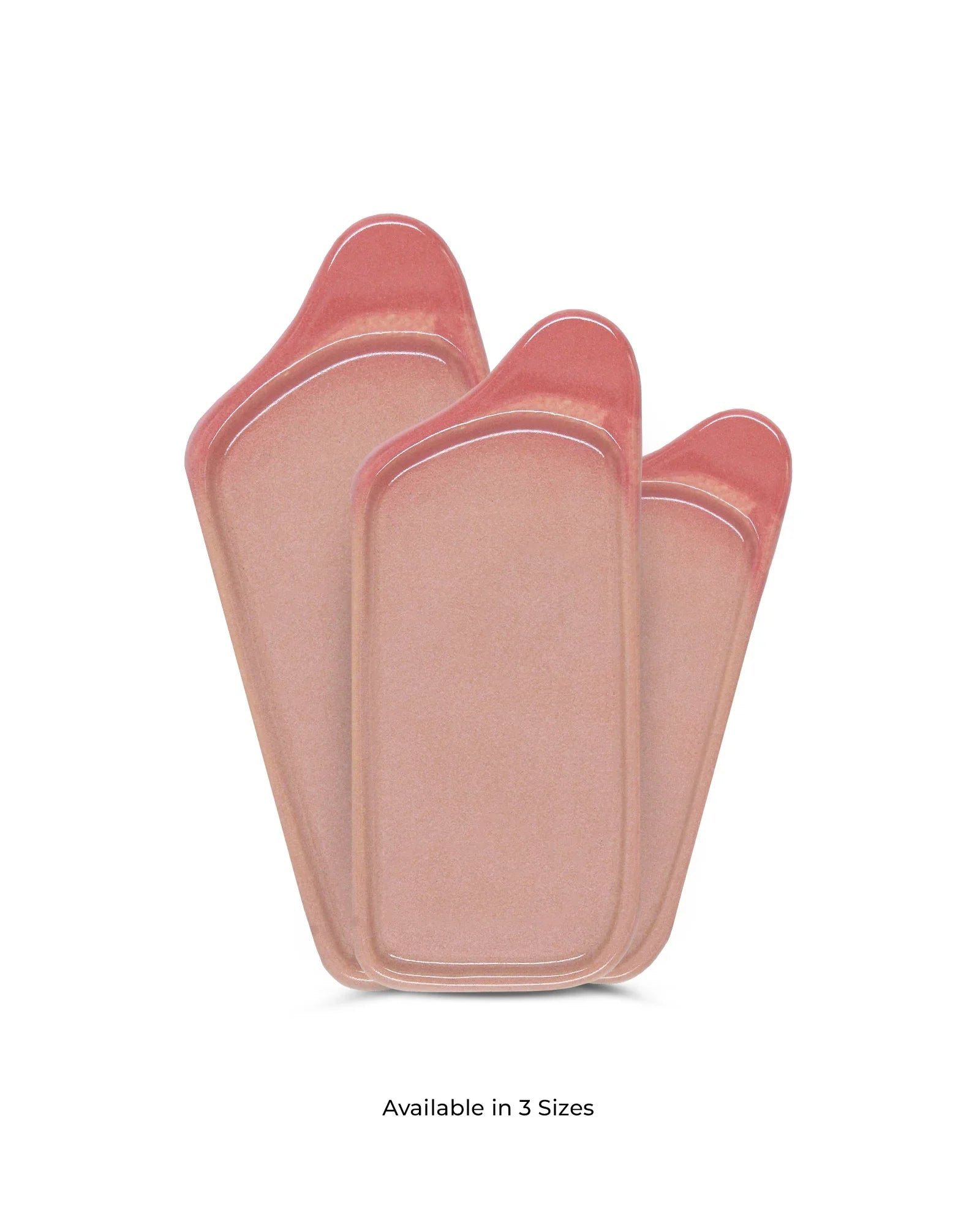 Elemental Shades Platters – Set of 3 Matte Stoneware Serving Platters in Earthy Tones - Vola Global