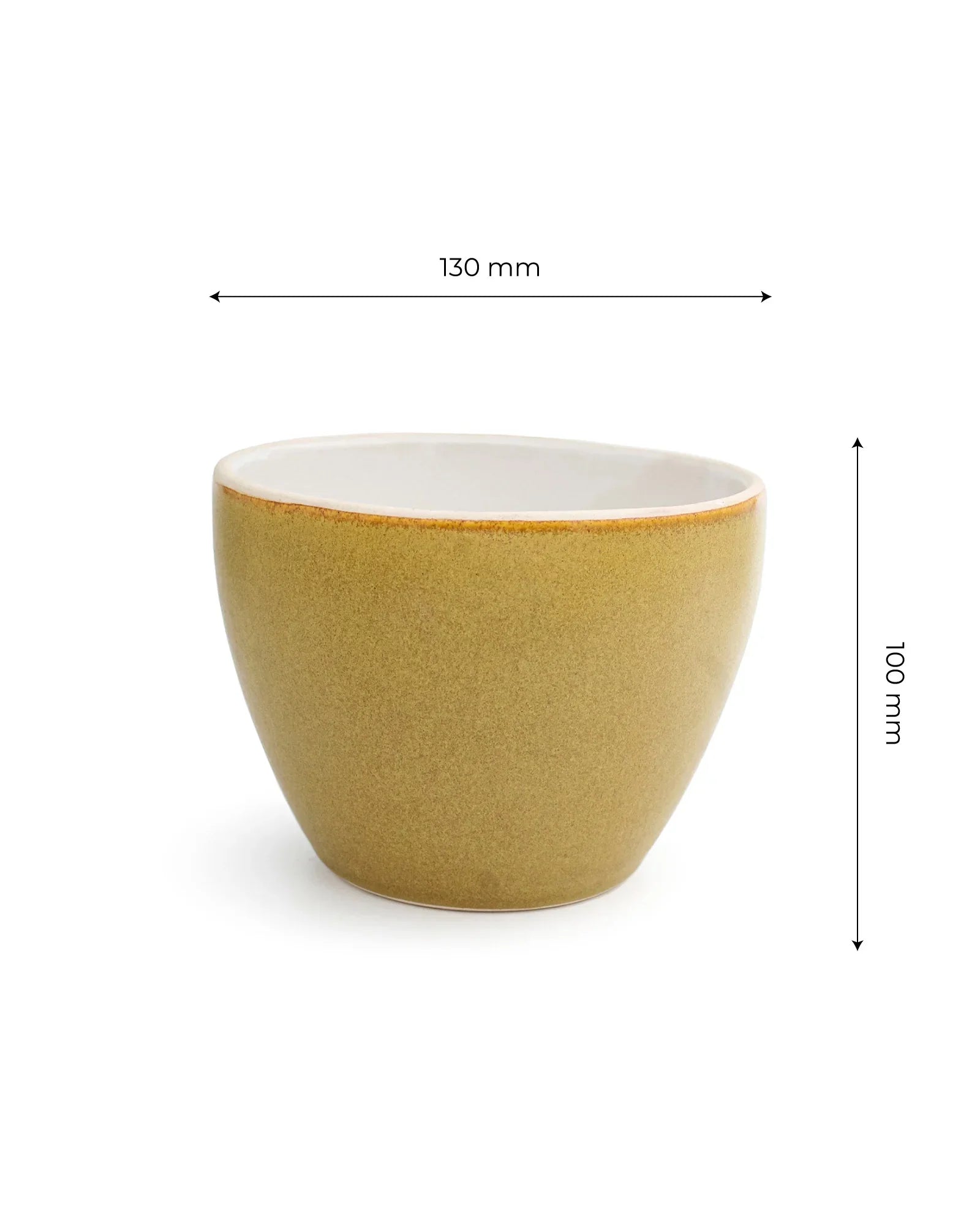 Elemental Shades Deep Bowl – Matte Stoneware Serving Bowl in Earthy Tones - Vola Global