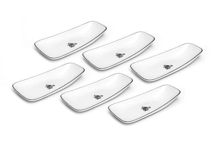 GAJ Cookie Plate Tray Small 2 or 6 Plate Dry Fruits - Vola Global