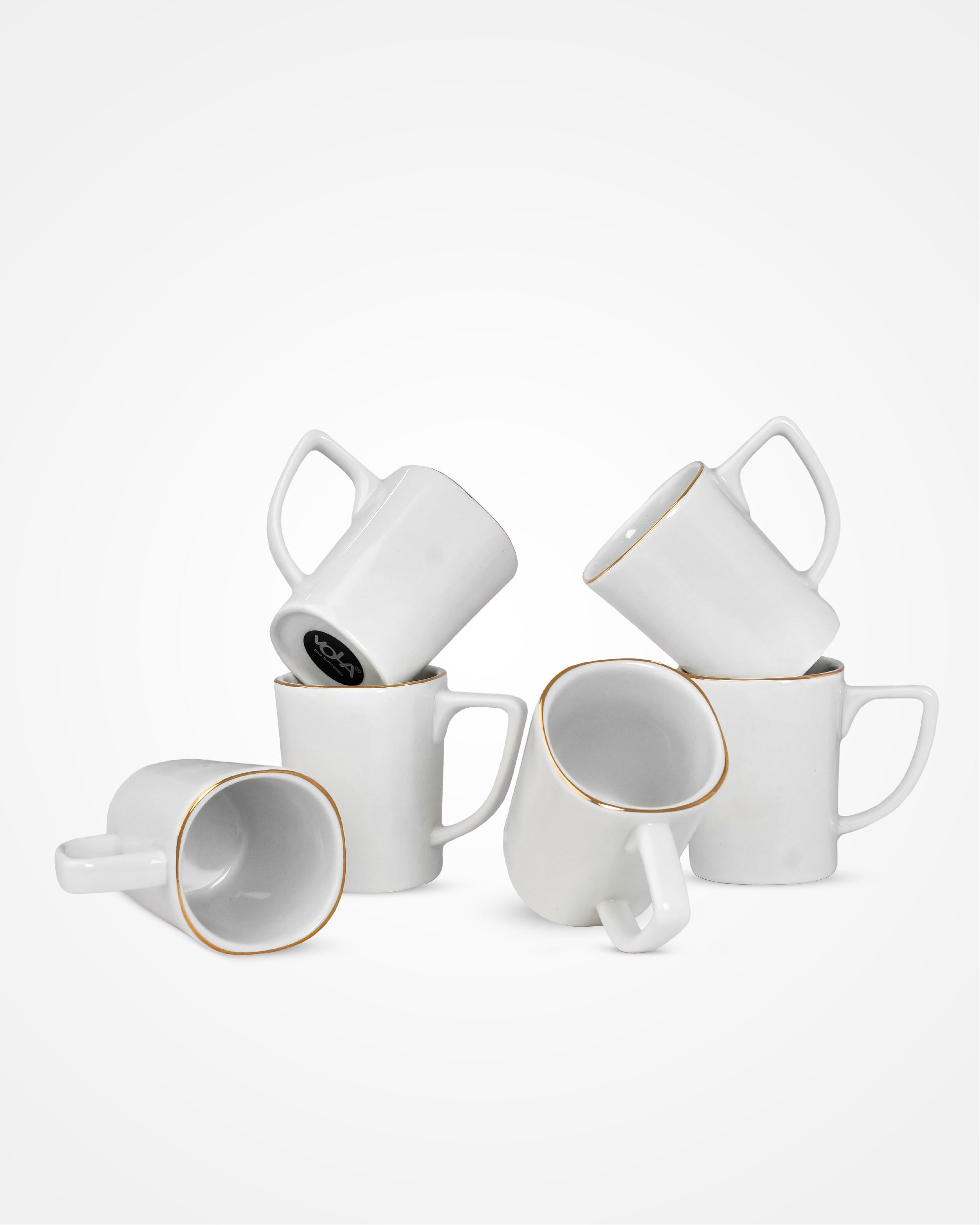 Pristine Aura Gilded 10CL Cup - Set of 6