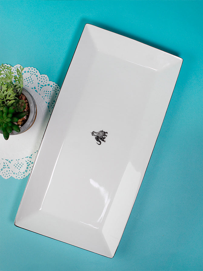 Gaj heritage Series- Edge Platter- single pc use in snacks - Vola Global
