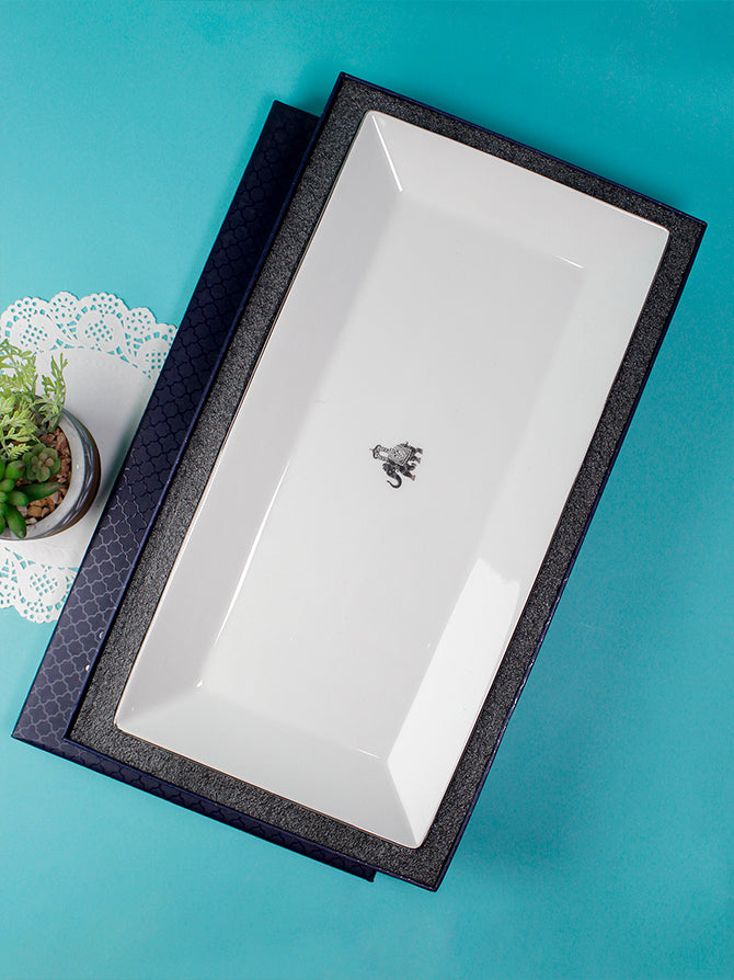 Gaj heritage Series- Edge Platter- single pc use in snacks - Vola Global