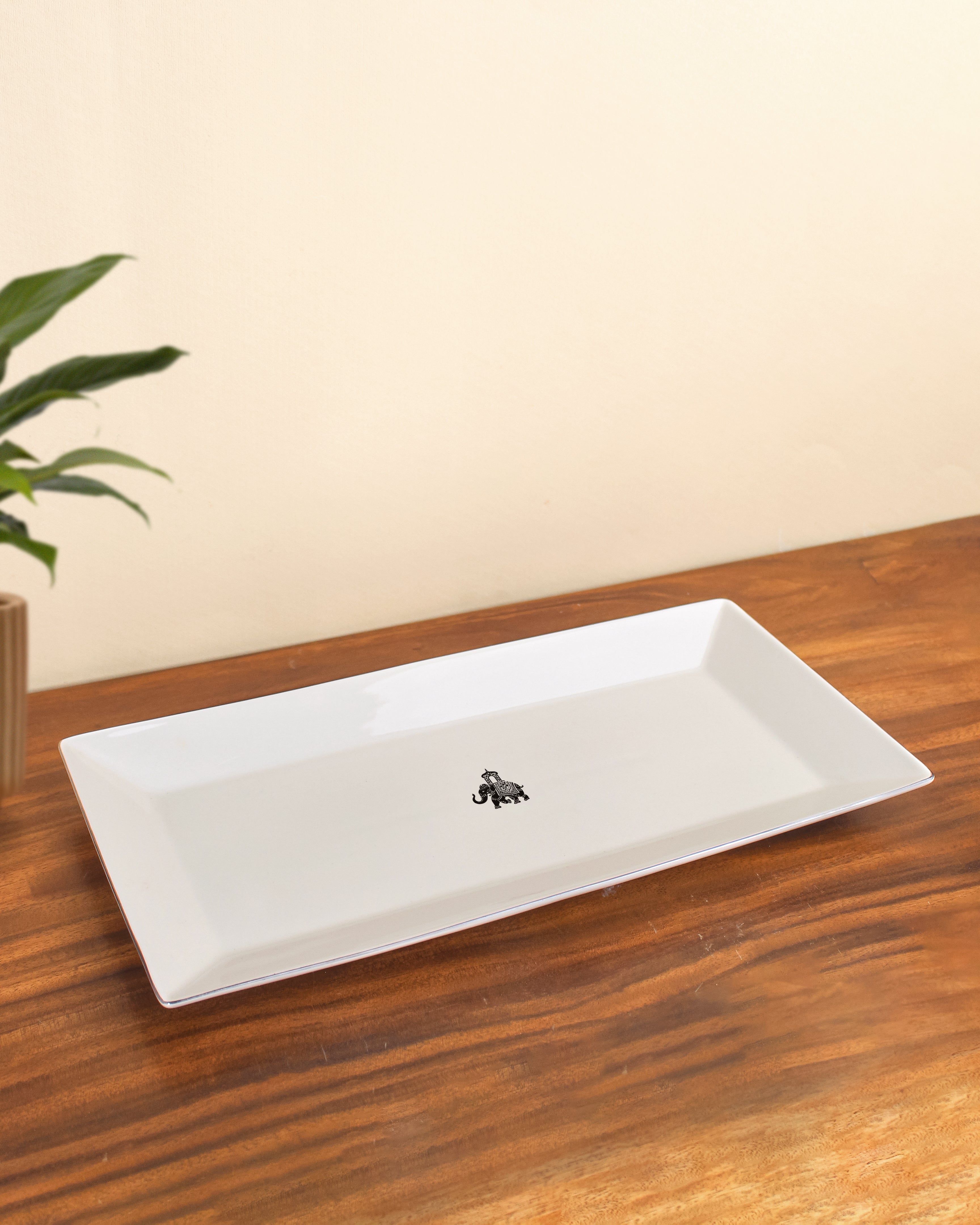 Gaj heritage Series- Edge Platter- single pc use in snacks - Vola Global