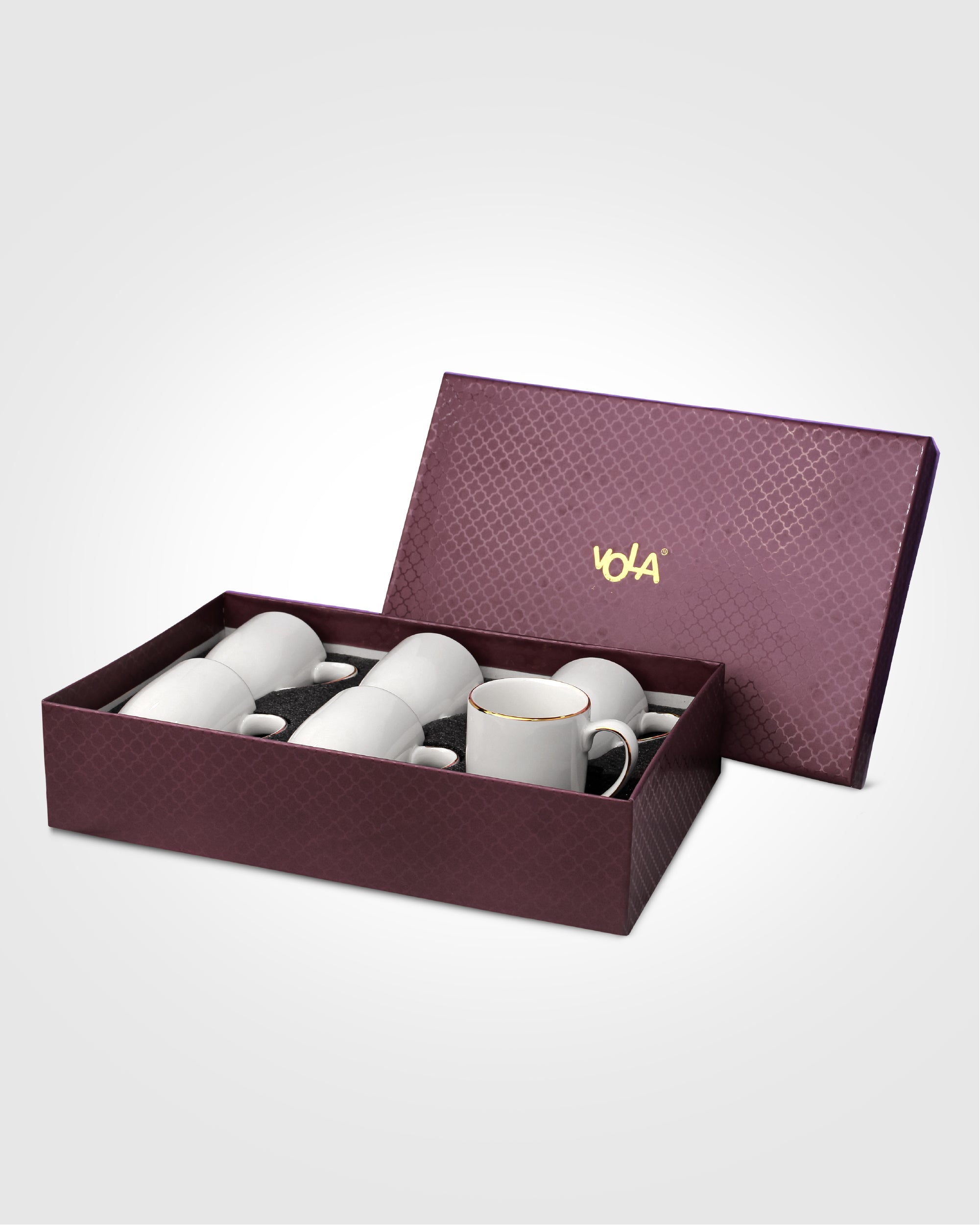 Pristine - Set of 6 Mugs