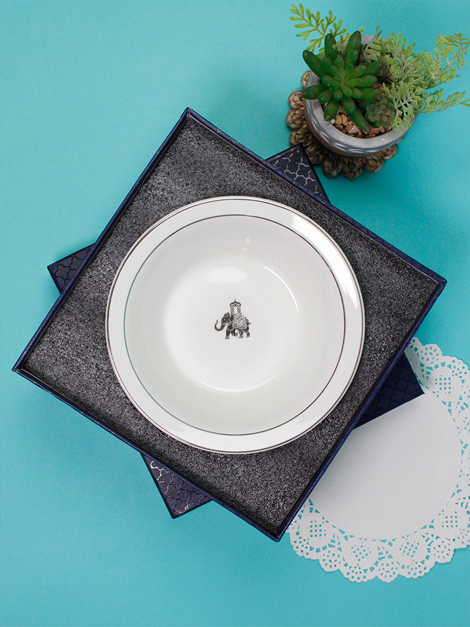 Gaj Series- Salad bowl- single pc pinnacle in contemporary elegance - Vola Global