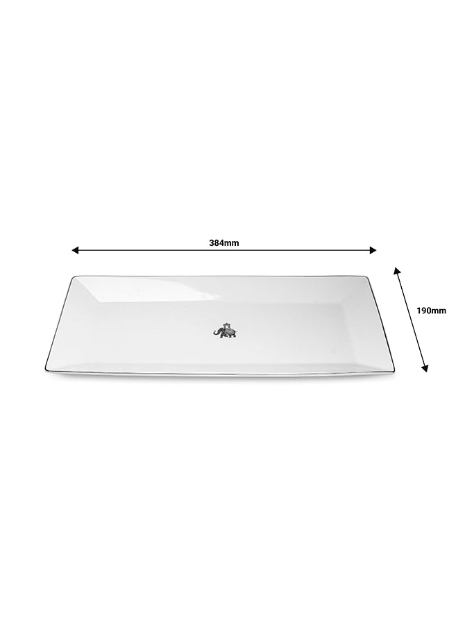 Gaj heritage Series- Edge Platter- single pc use in snacks - Vola Global
