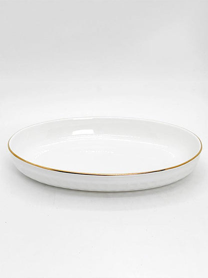 Regalia Series- Snack Set of 3 (1 Serving Platter with 2 Dip Bowls) - Vola Global