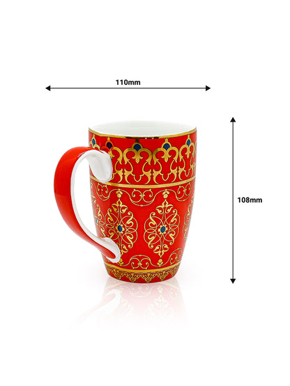 Magnus Mughal Royal Coffee Mug | Elegant Porcelain - Vola Global