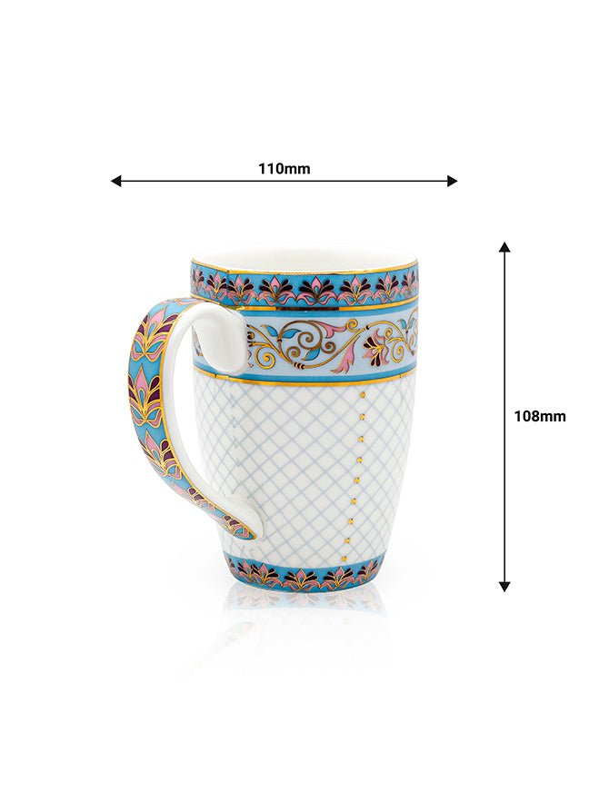 Magnus Melamine Royal Coffee Mug | Elegant Porcelain - Vola Global