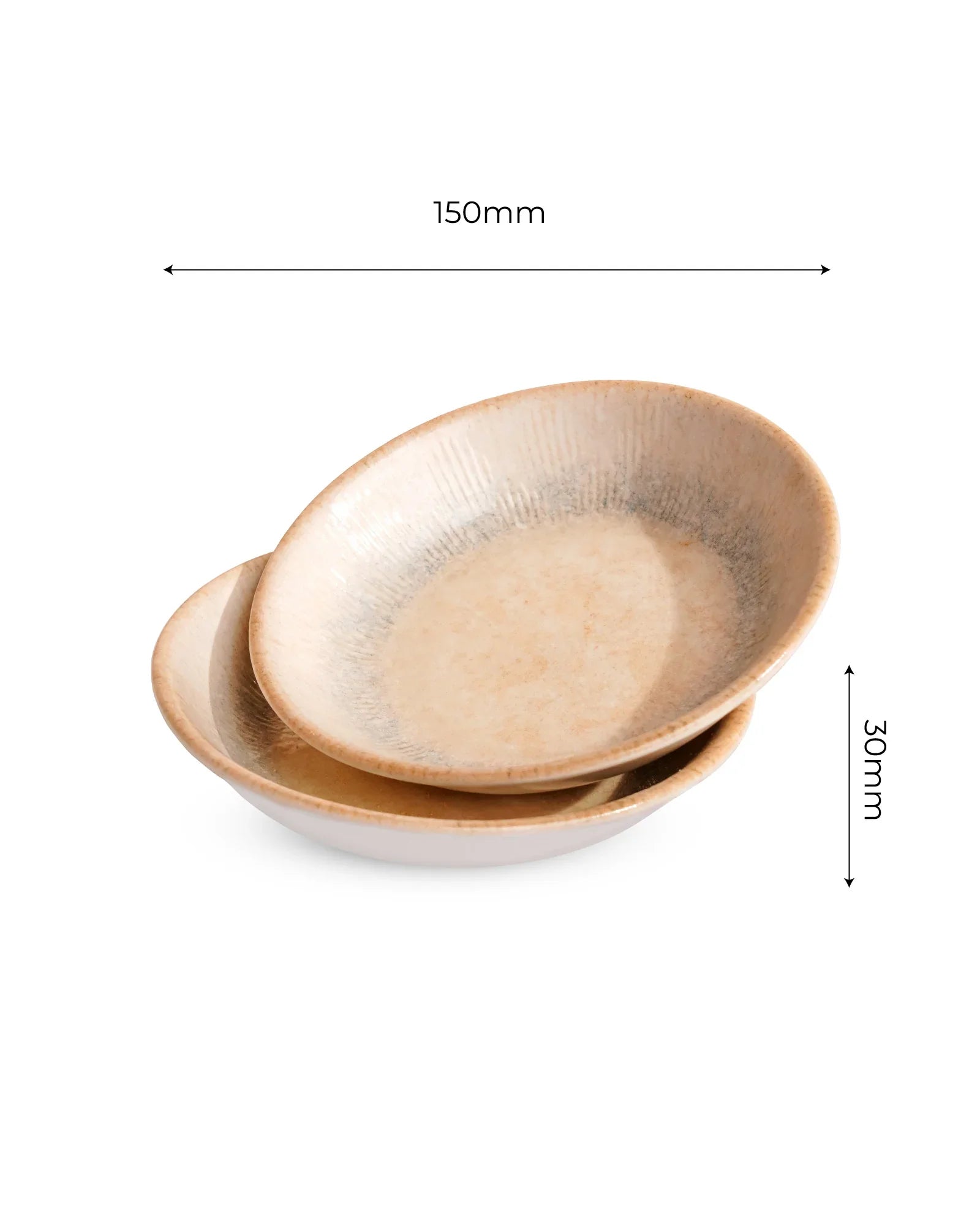 Pixel Chat Plate Set of 2 – Elegant Fine Porcelain Snack Plates with Modern Pixel Design - Vola Global