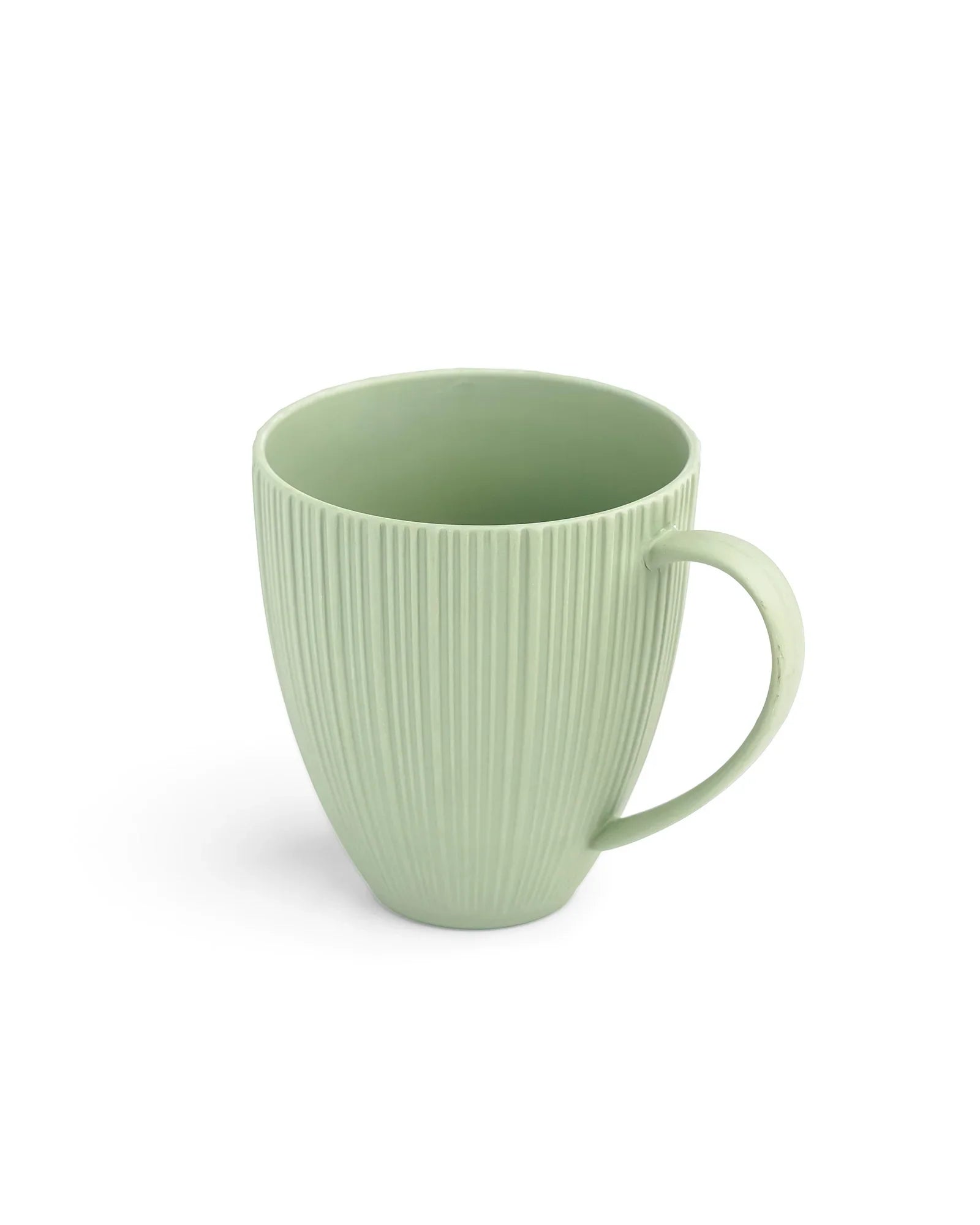 Vogue Diamond Fine Porcelain Mug Set of 2 – Faceted Mugs for Stylish Tea &amp; Coffee - Vola Global