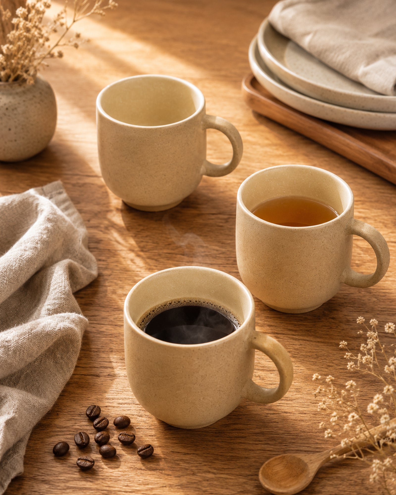 Earthen Soul Mugshot Set | 6 Mugs | Earth Porcelain