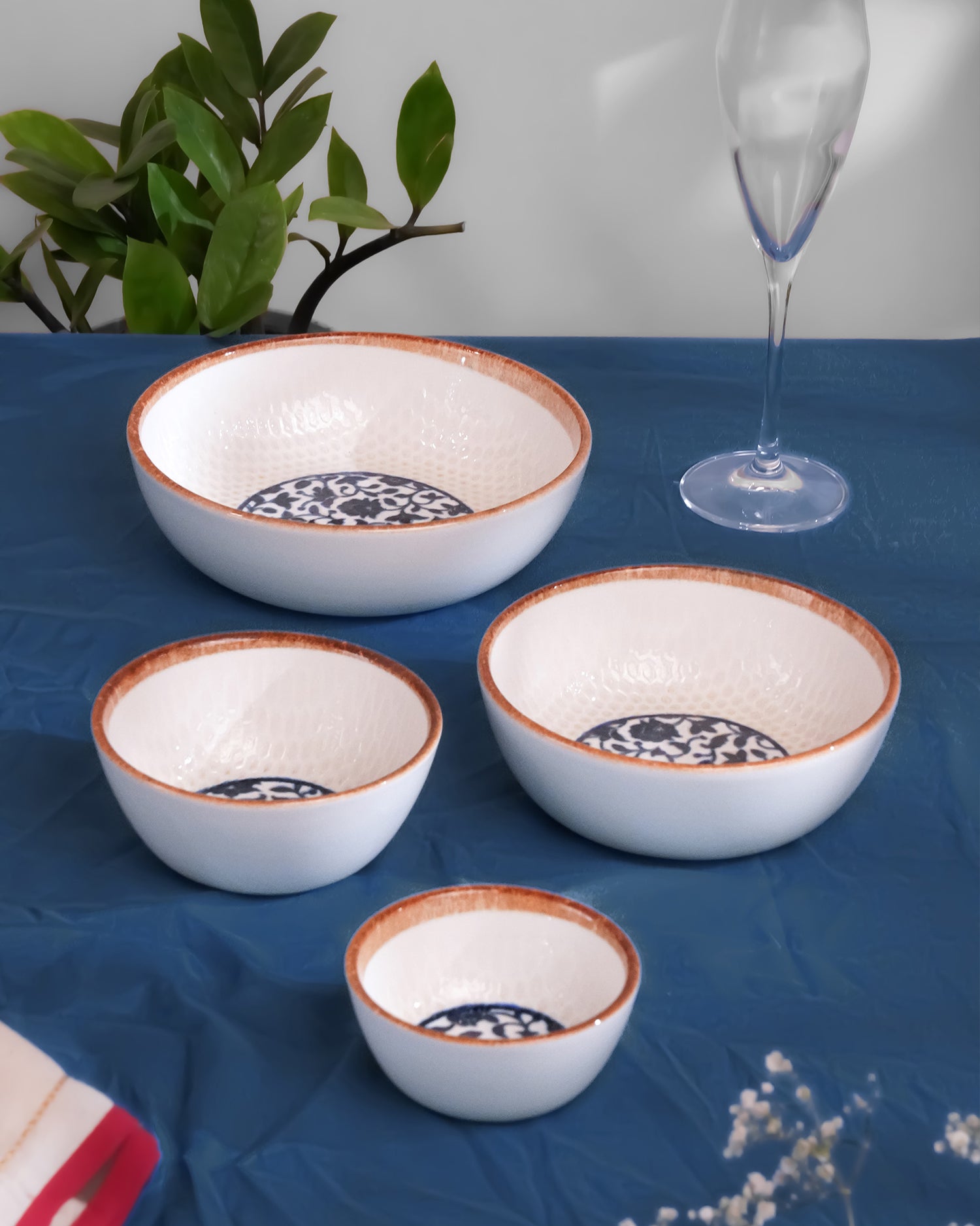 35 Pcs || Pixel Collection Dinnerware - Honeycomb Majesty