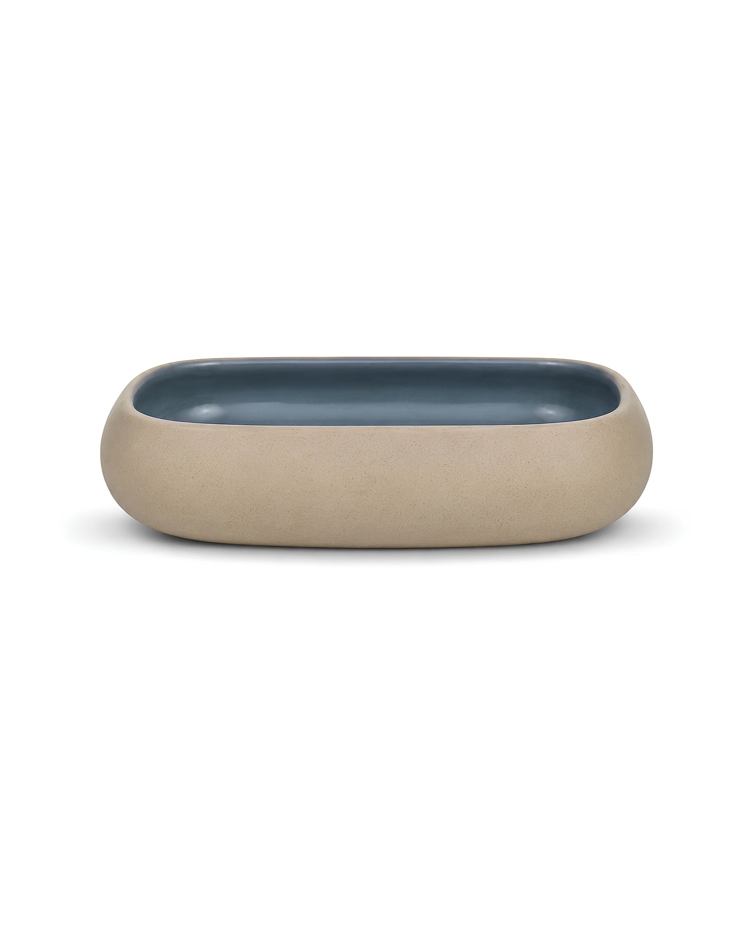 Earthen Soul Recta Set | 3 Rectangle Bowls | Earth Porcelain