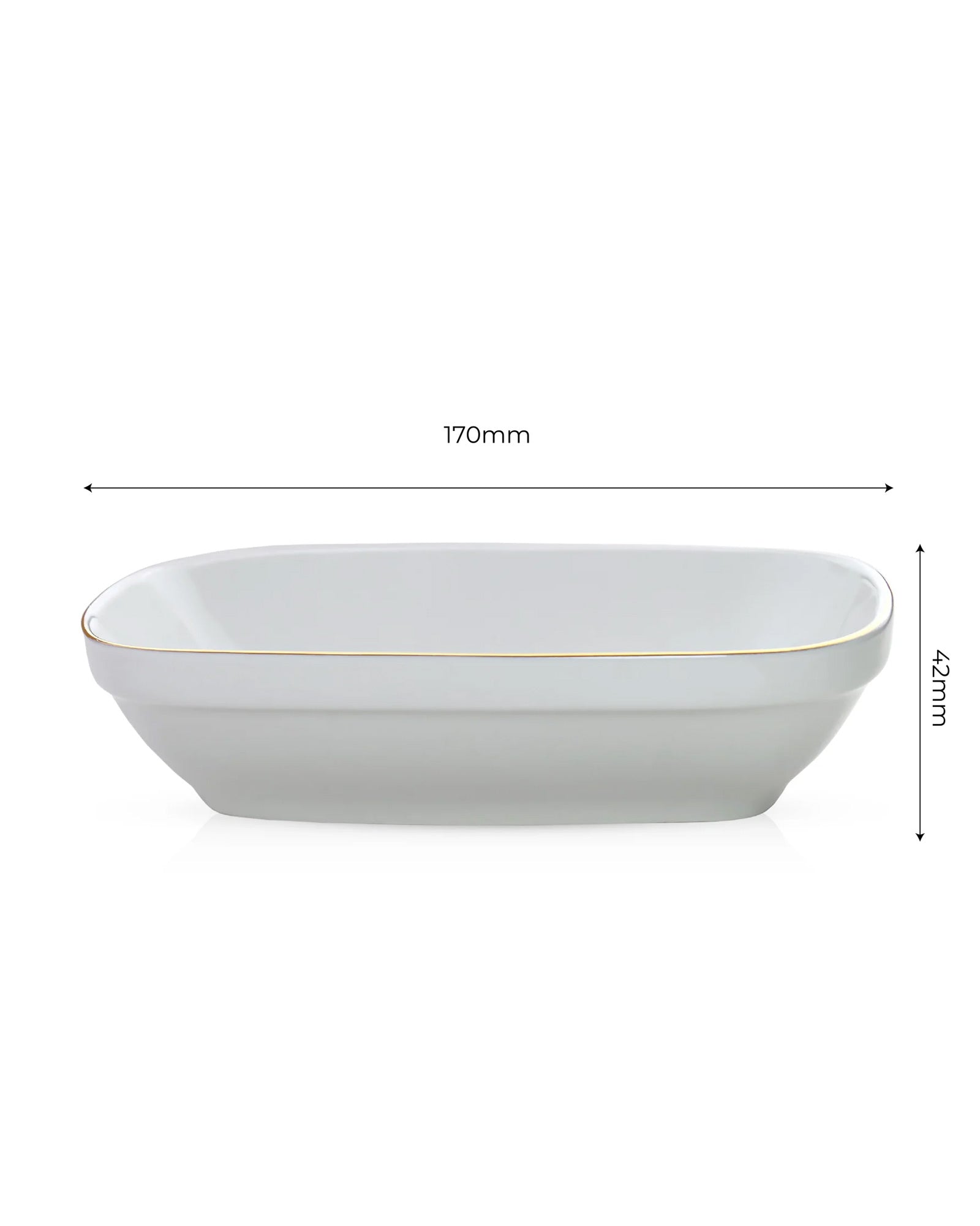 Pristine - Big Rectangle Bowl
