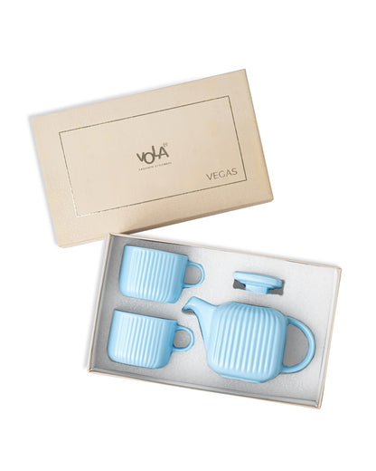 Cerulean matt || Bloom Tea Trio: Elevate Your Tea Time