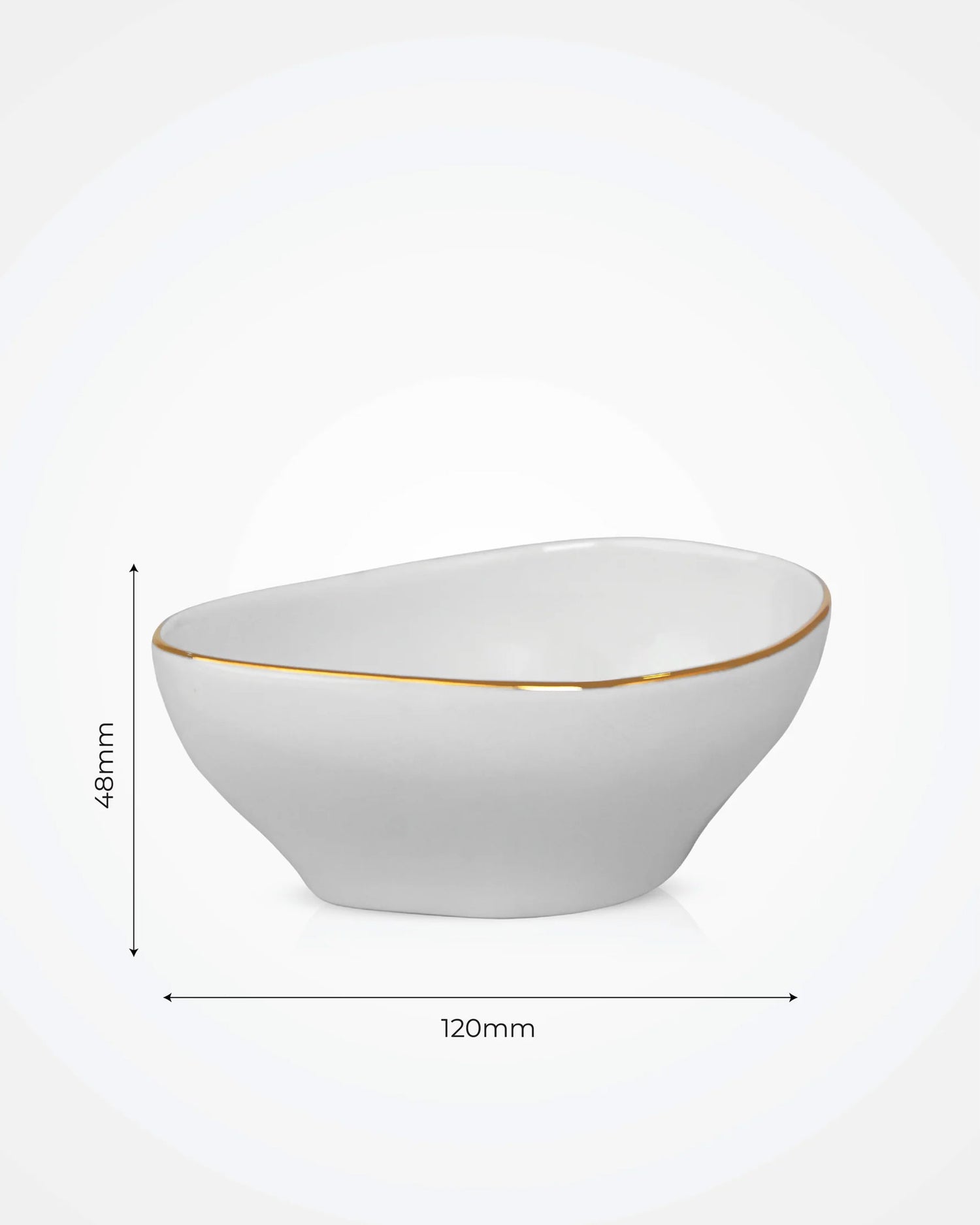 Pristine - Triangle Bowl - Set of 6