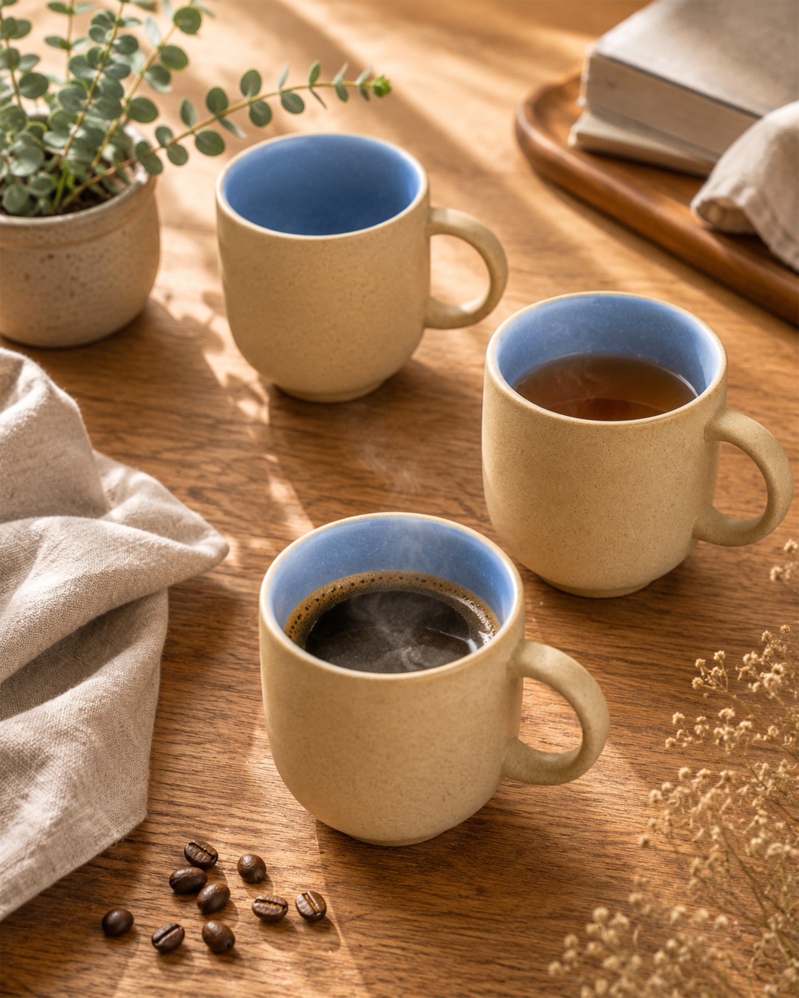 Earthen Soul Mugshot Set | 6 Mugs | Earth Porcelain