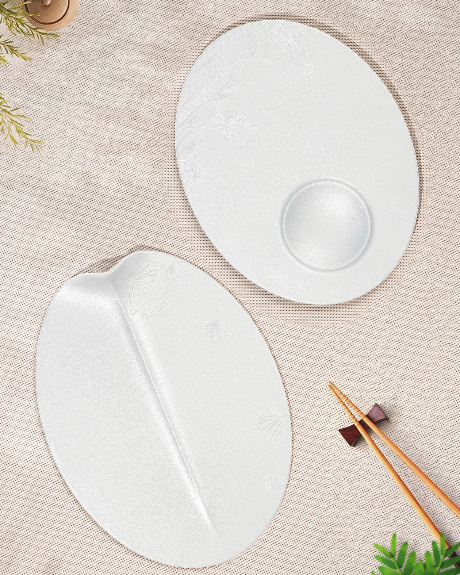Ivory || Vogue - Fern Platter