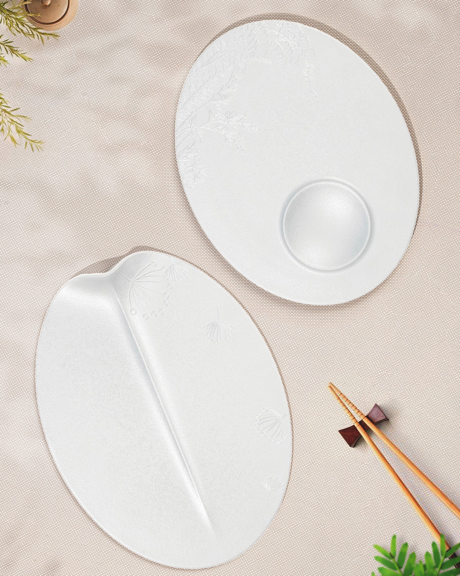 Ivory || Vogue - Fern Platter