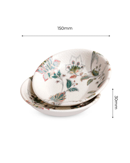 Jacobean / Set of 2 || Pixel Collection Chat Plate_Set of 2