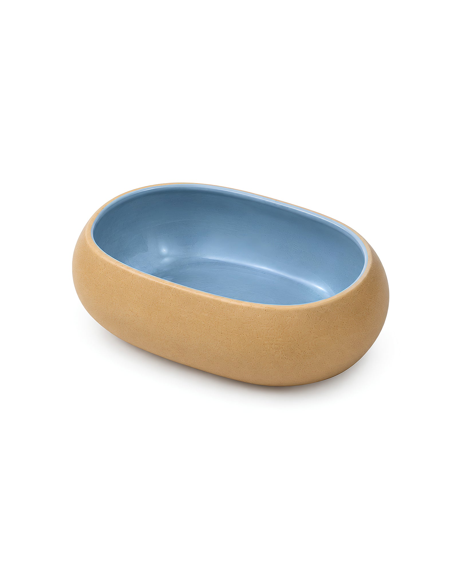 Earthen Soul Oval Porcelain Bowl Set of 3 | Vola Global