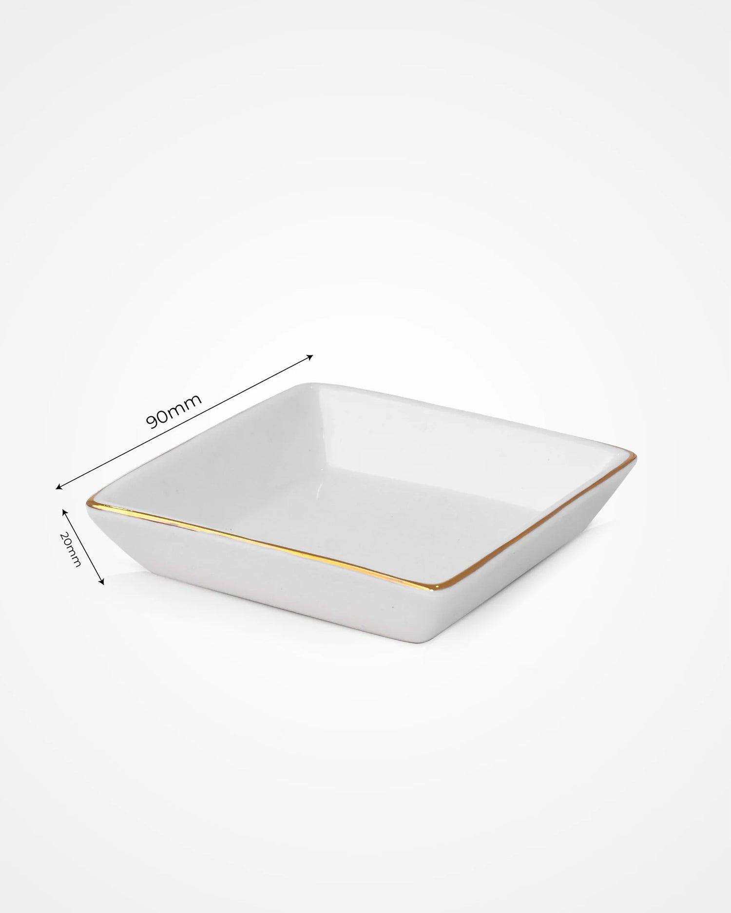 Pristine - Square Dish - Set of 6