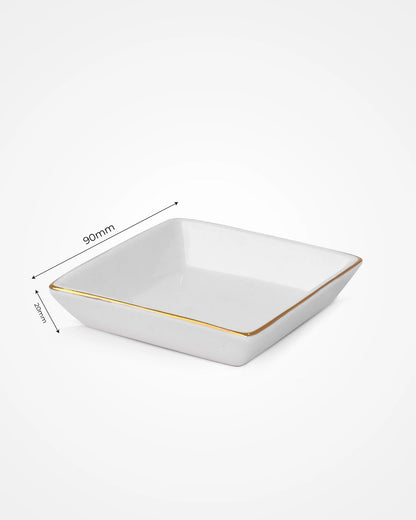 Pristine - Square Dish - Set of 6