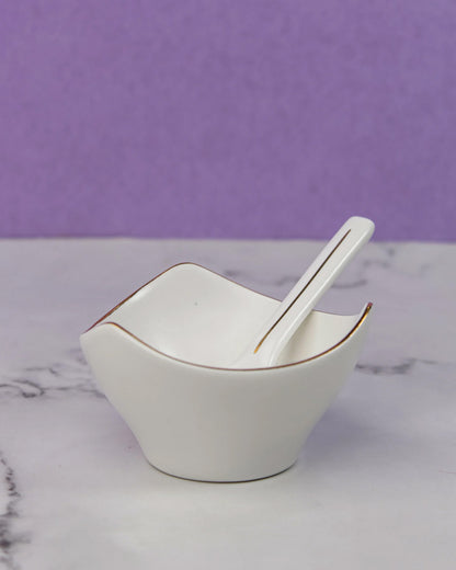 White Color || Bloom Vegas Dessert Set - Indulge in Sweet Moments of Elegance