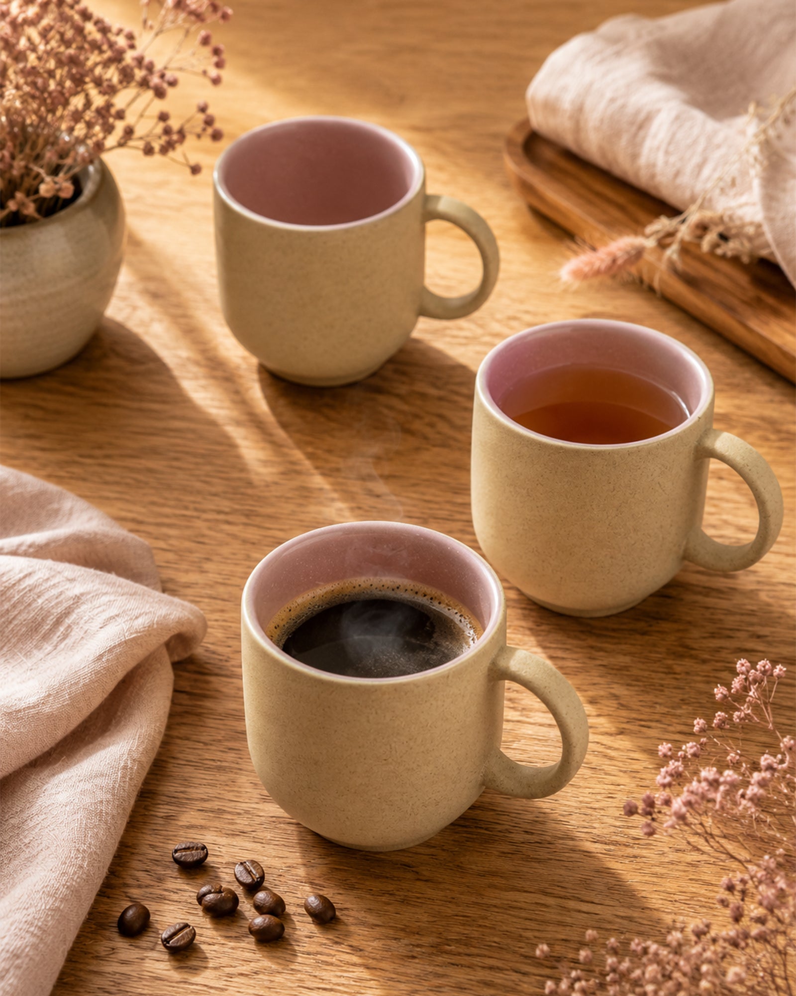 Earthen Soul Mugshot Set | 6 Mugs | Earth Porcelain