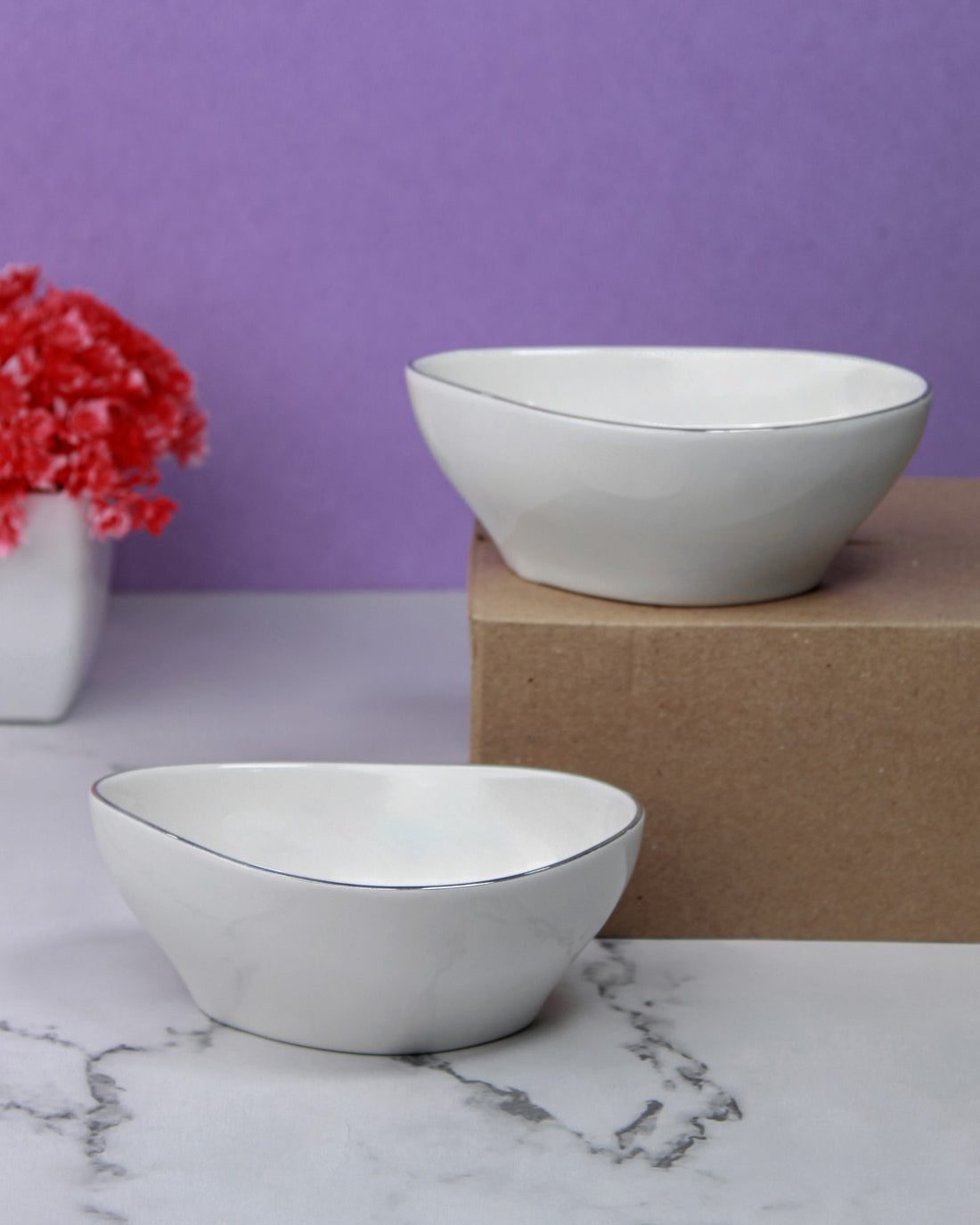 Ḿyur - Triangle Bowl - 14cm - Set of 2