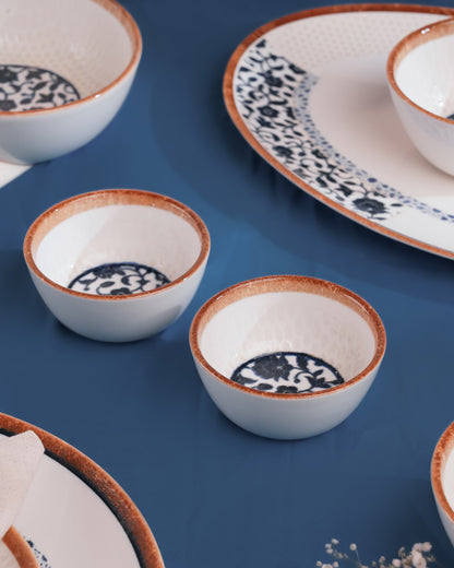 35 Pcs || Pixel Collection Dinnerware - Honeycomb Majesty