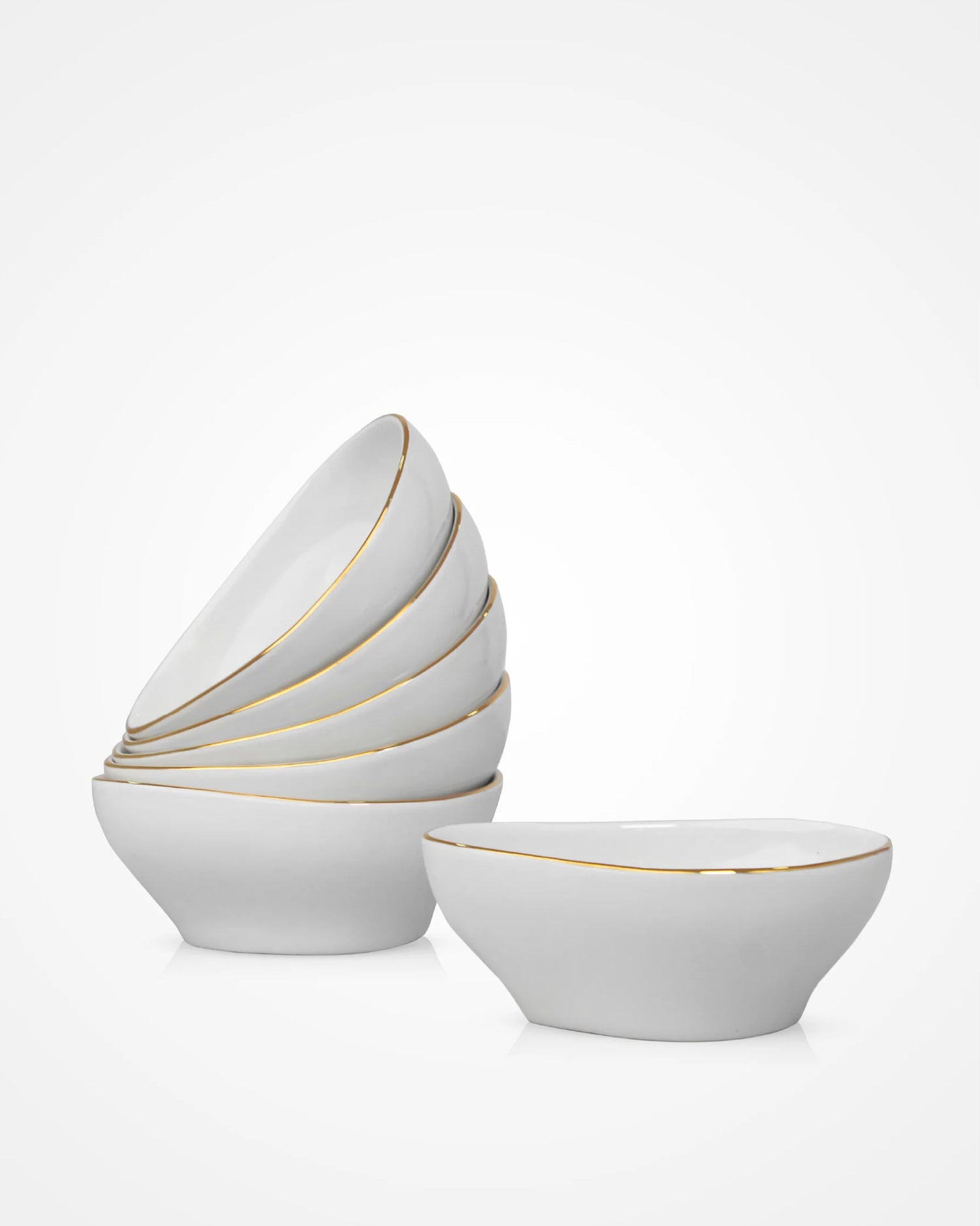 Pristine - Triangle Bowl - Set of 6