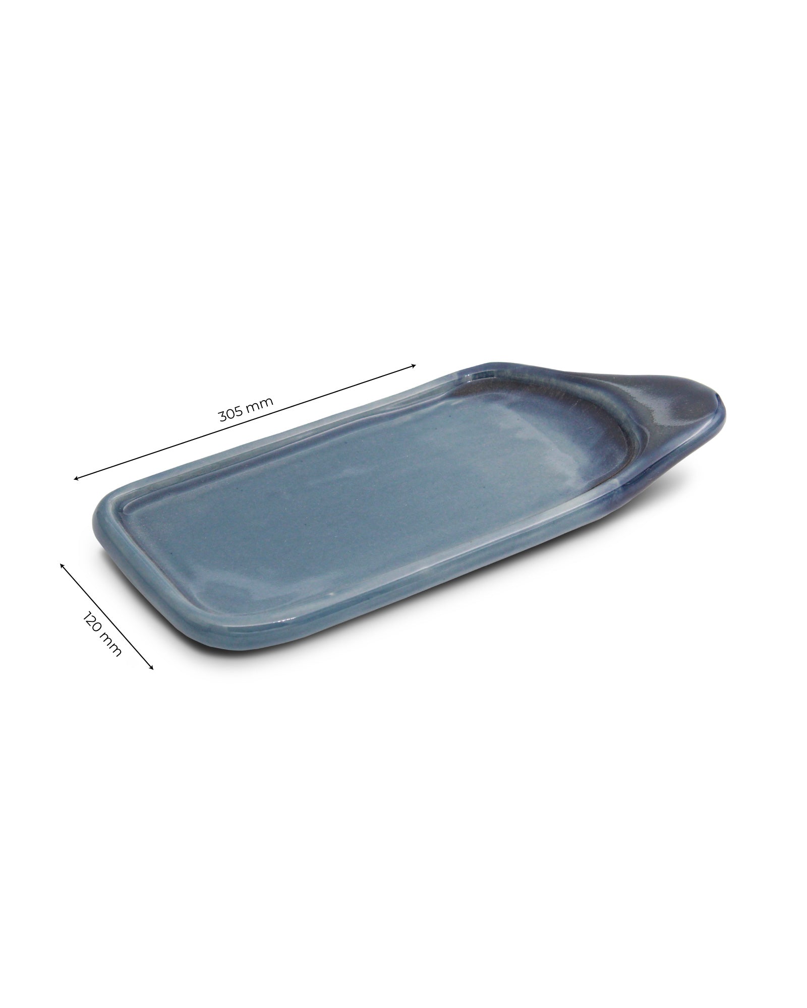 AEGEAN BLUE / Large || Elemental Shades Platters - Set of 3
