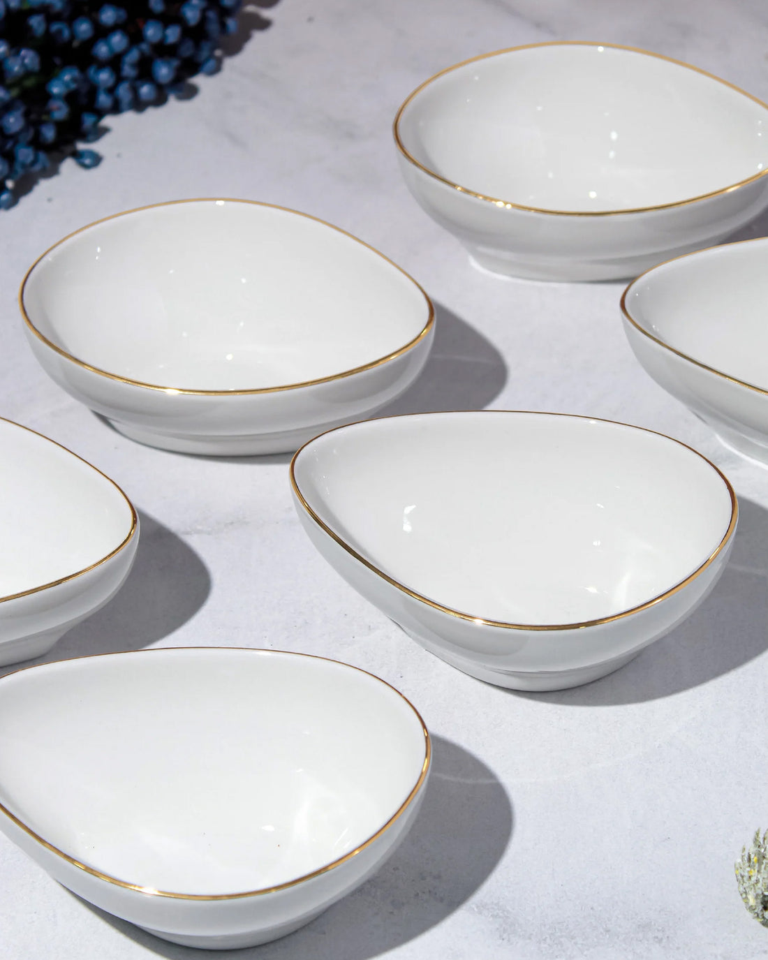 Pristine - Triangle Bowl - Set of 6