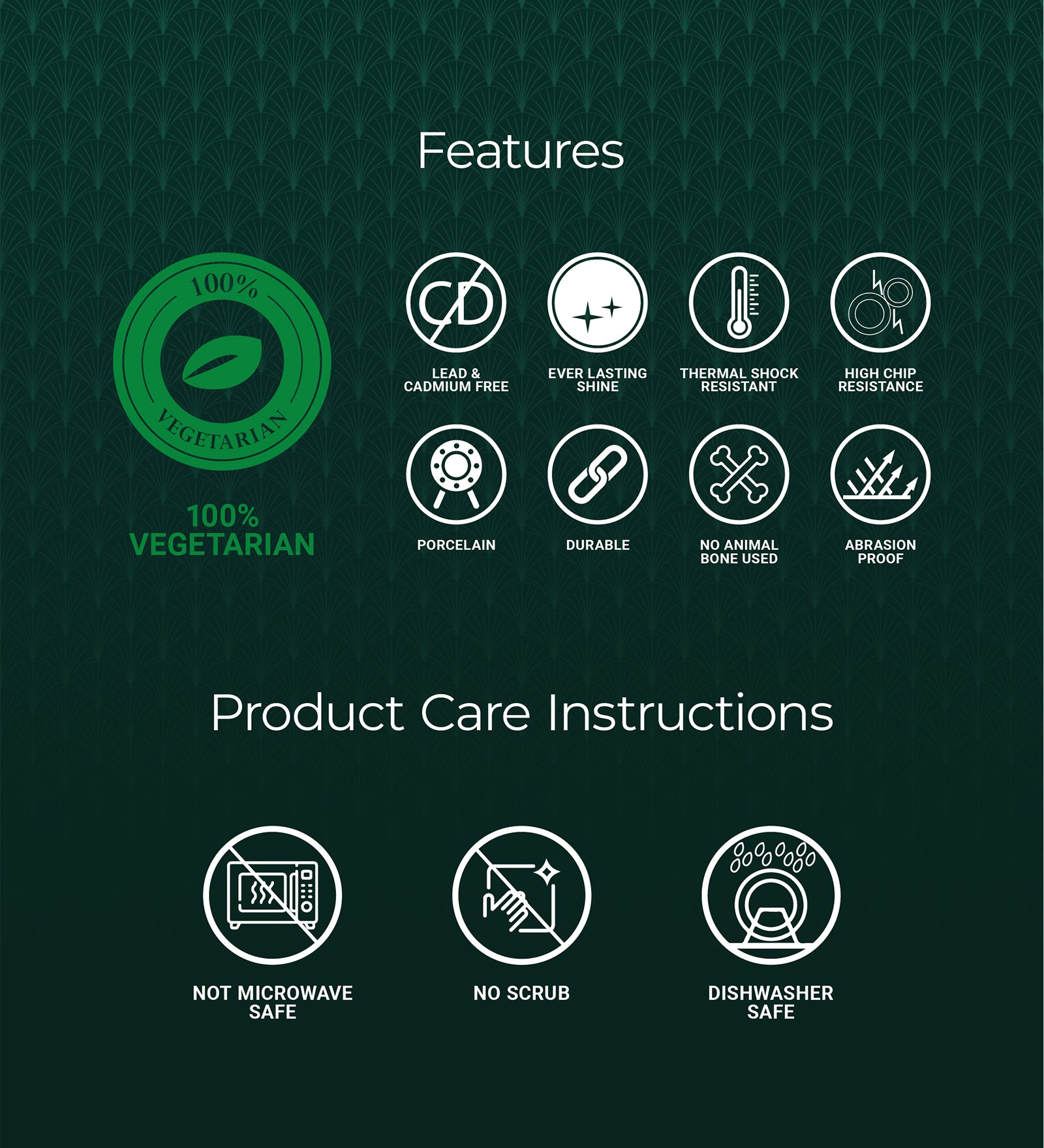 Myur Mug Set of 2 | Premium Porcelain Mugs with Gold Rim &amp; Motif