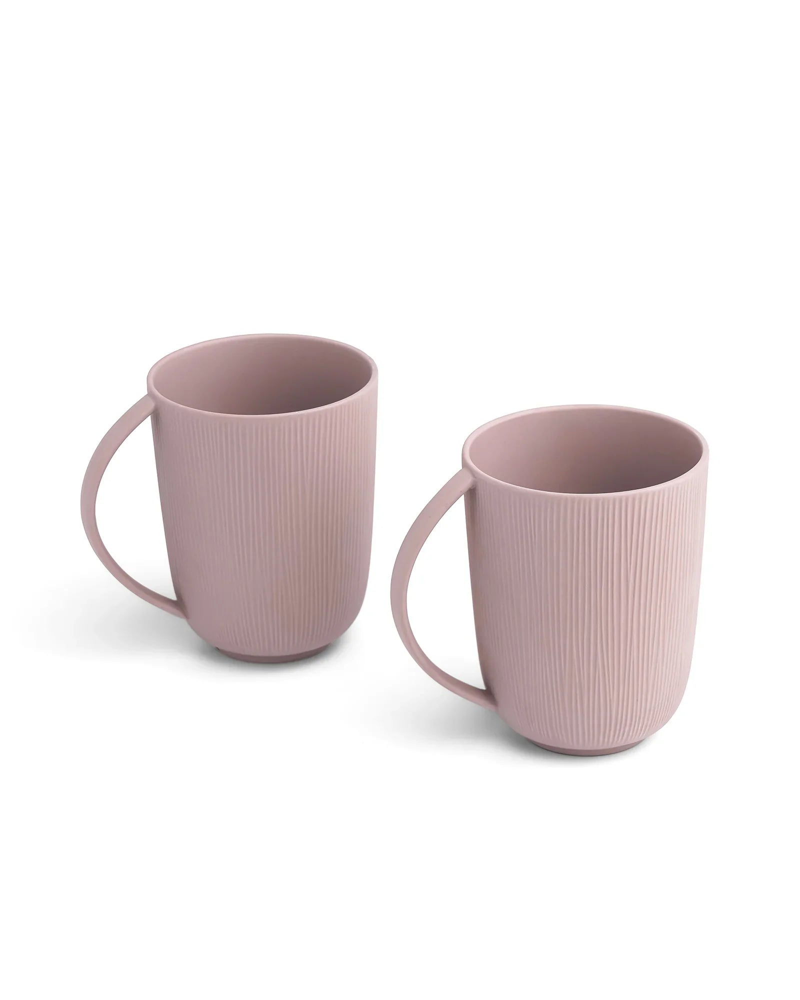 Vogue Series Conical Fine Porcelain Mug Set of 2 – Elegant Mugs for Tea &amp; Coffee - Vola Global