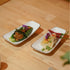 Gaj Cookie Plate/Tray Set – 6 Pc Porcelain Plates | Platinum Rim | Elephant Motif | Ideal for Cookies, Snacks & Gifting