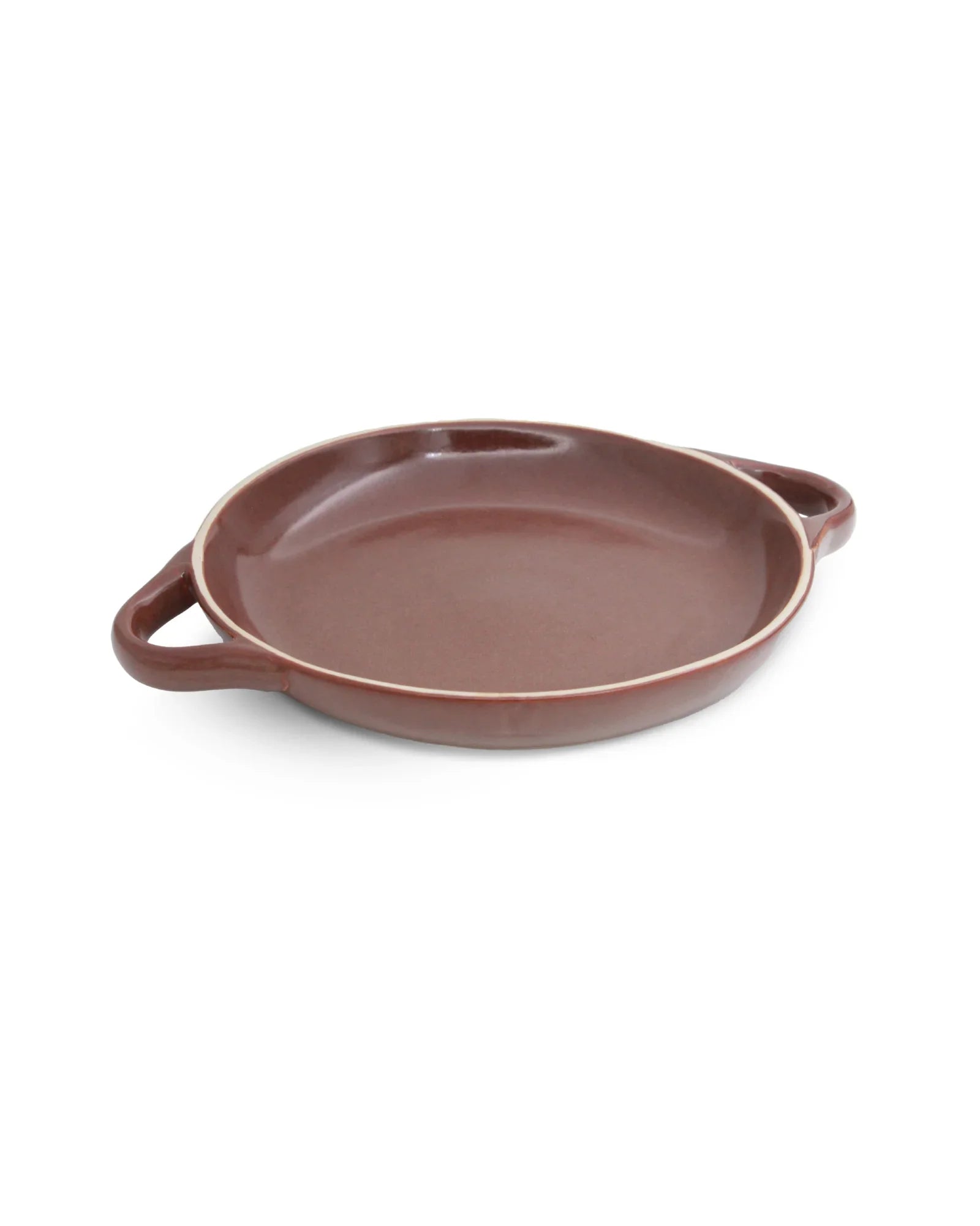 Scoria Pattern Stoneware Dish – Textured Serveware for Snacks &amp; Starters - Vola Global