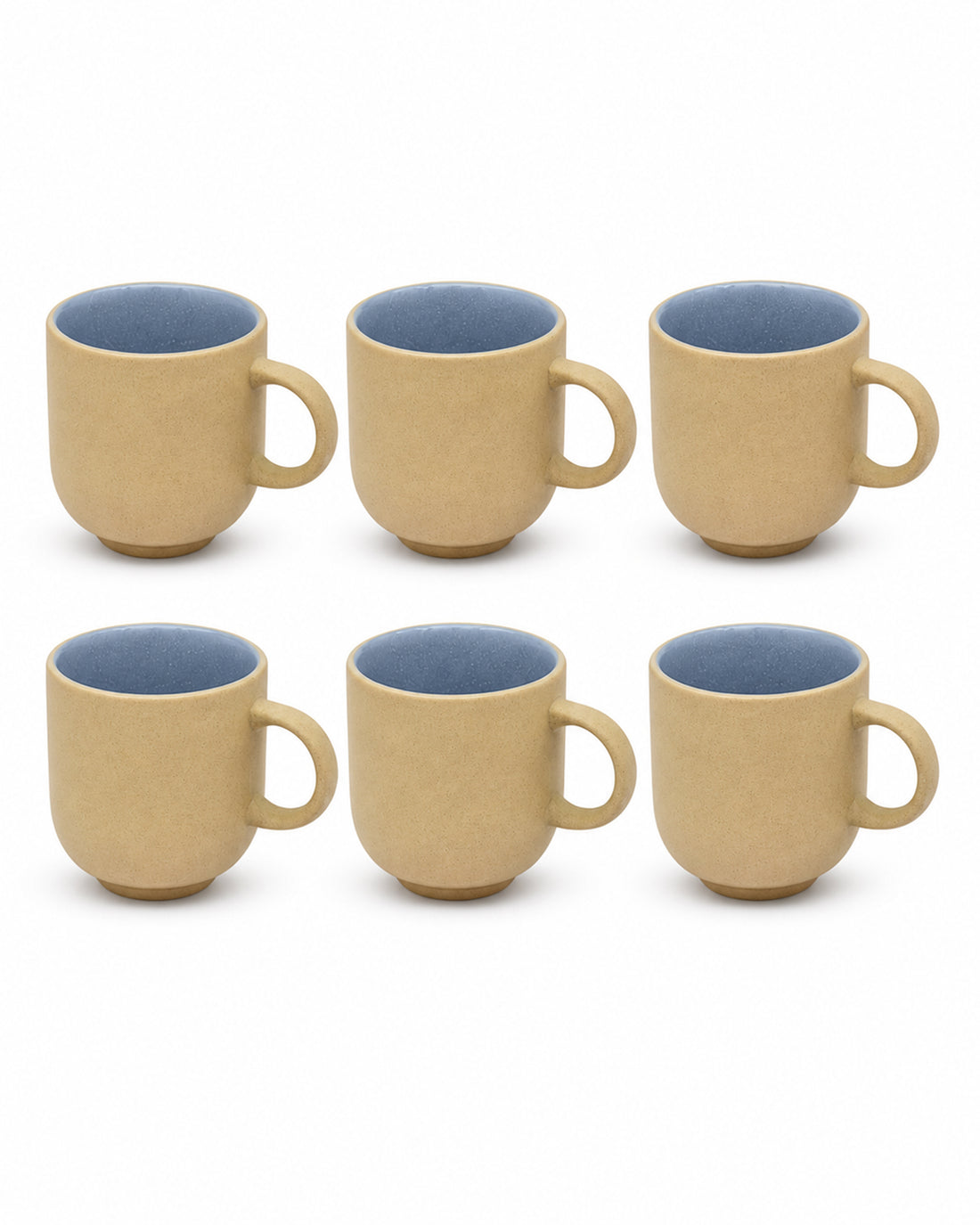 Earthen Soul Mugshot Set | 6 Mugs | Earth Porcelain