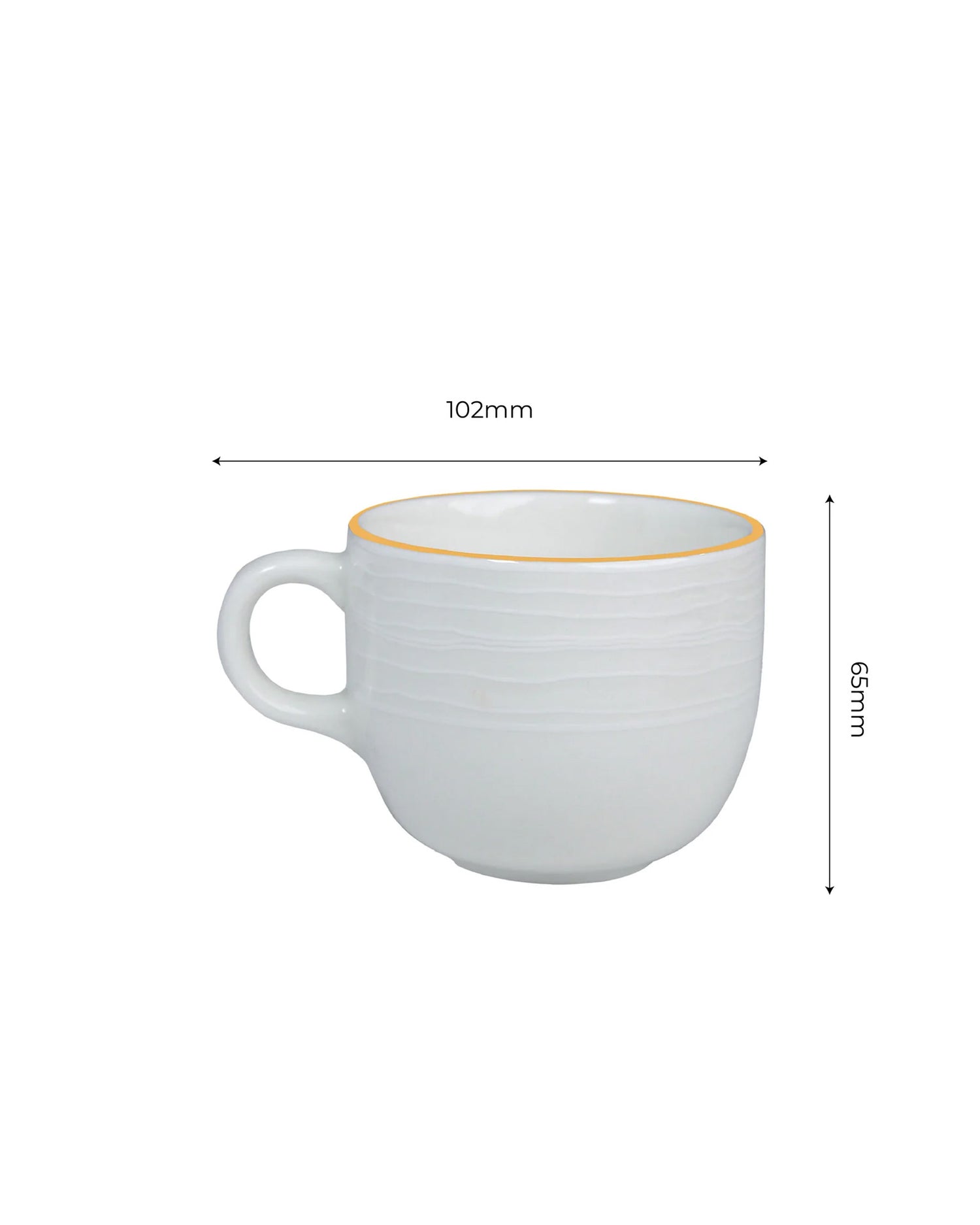 Pristine - Cup &amp; Saucer - Regal Ivory 20CL