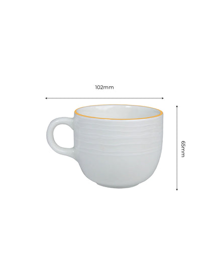 Pristine - Cup &amp; Saucer - Regal Ivory 20CL