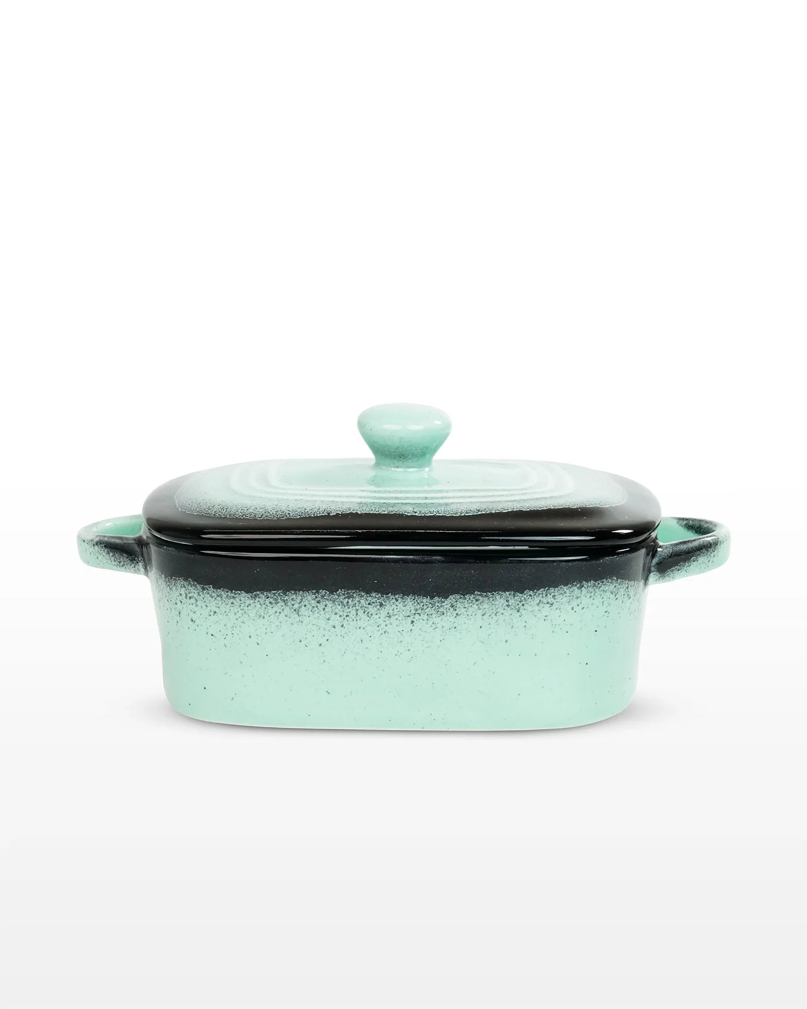 Prisma Fine Porcelain Rectangle Casserole – 14 cm | 400 ml Oven-to-Table Dish - Vola Global