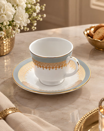 Shalimar Fine Porcelain Cup &amp; Saucer Set