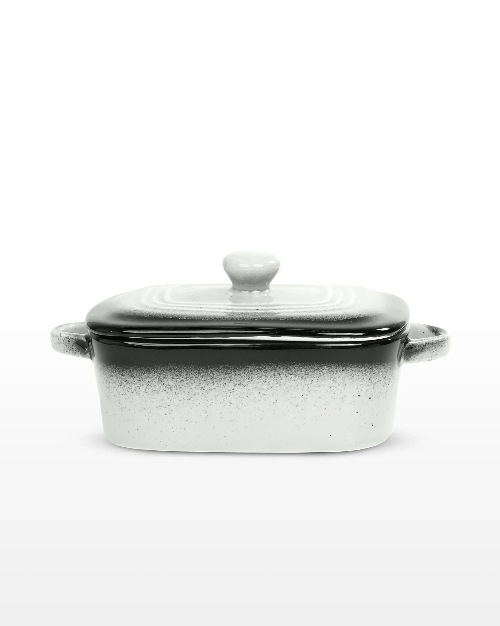 Prisma Fine Porcelain Rectangle Casserole – 14 cm | 400 ml Oven-to-Table Dish - Vola Global