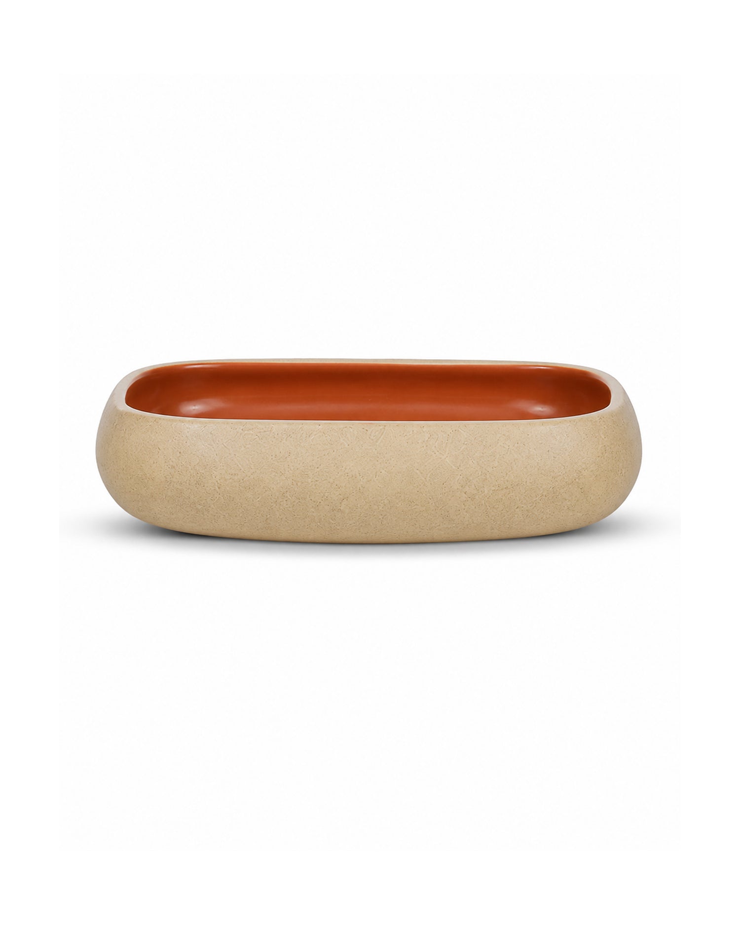 Earthen Soul Recta Set | 3 Rectangle Bowls | Earth Porcelain