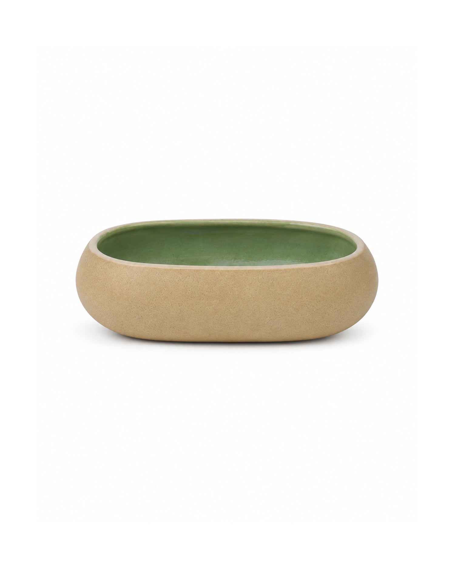 Earthen Soul Oval Set | 3 Oval Bowls | Earth Porcelain