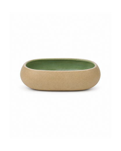 Earthen Soul Oval Set | 3 Oval Bowls | Earth Porcelain