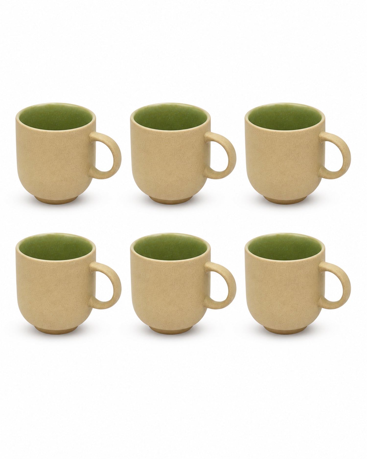 Earthen Soul Mugshot Set | 6 Mugs | Earth Porcelain
