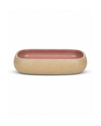 Earthen Soul Recta Set | 3 Rectangle Bowls | Earth Porcelain
